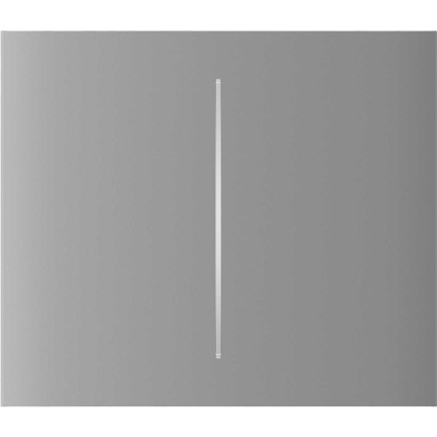 Кнопка вимикача Ajax CenterButton (2-gang) vertical Fog www.bd.in.ua Безпечний Дім