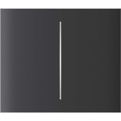 Кнопка вимикача Ajax центральна CenterButton (2-gang) vertical Graphite www.bd.in.ua Безпечний Дім