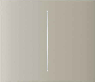 Кнопка вимикача Ajax центральна CenterButton (2-gang) vertical Ivory www.bd.in.ua Безпечний Дім