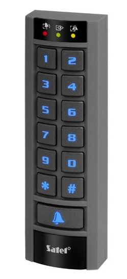 Клавіатура Satel INT-SCR-BL Black www.bd.in.ua Безпечний Дім