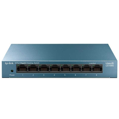 Некерований комутатор TP-Link LS108G Blue www.bd.in.ua Безпечний Дім