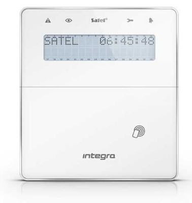 Клавіатура Satel INT-KWRL2-WSW White www.bd.in.ua Безпечний Дім