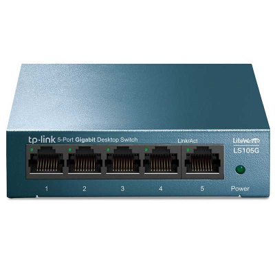 Некерований комутатор TP-Link LS105G Blue www.bd.in.ua Безпечний Дім