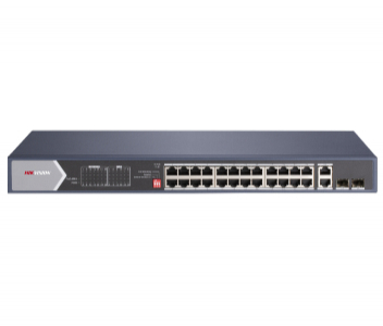 POE комутатор Hikvision DS-3E0528HP-E