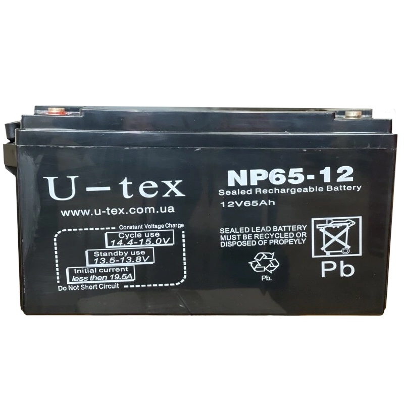 Акумулятор U-TEX 12В / 65 Ah