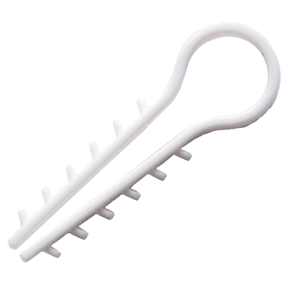 Стяжка кабельна монтажна APRO (white)