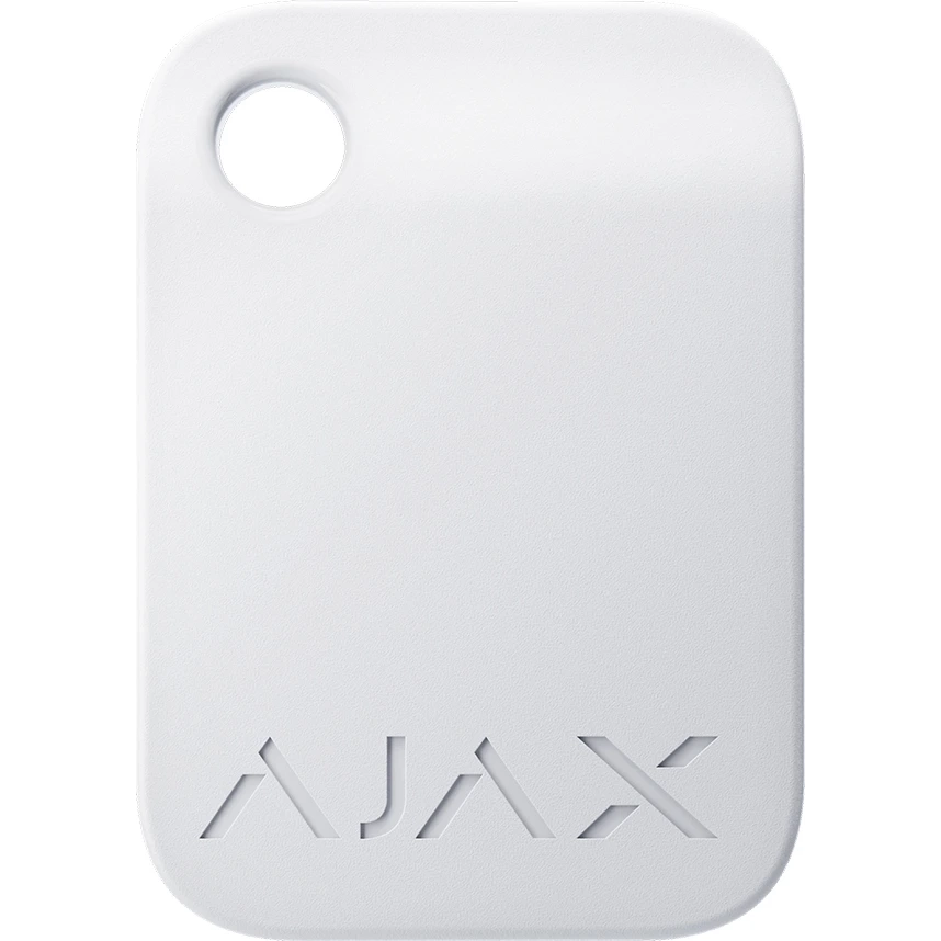 Безконтактний брелок Ajax Tag white RFID (3pcs)