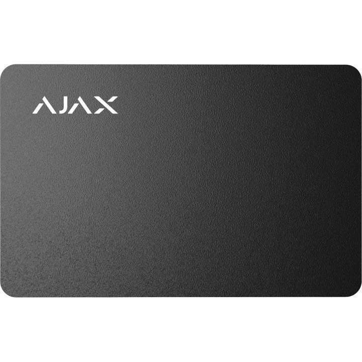 Безконтактний брелок Ajax Pass black (3pcs)