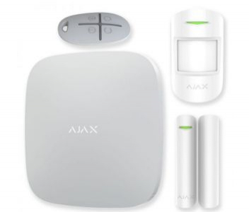 Комплект безпровідної сигналізації Ajax HubKit Plus білий (white)