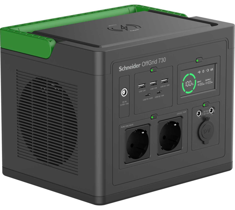 Зарядна станція Schneider Electric 730 700W 738Wh (PPS730-GR)
