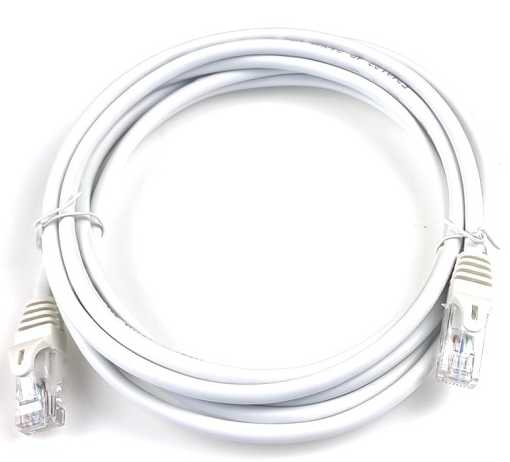 Патч-корд E-server UTP Cat.5e 3м (CAT.5E UTP CORD-3M-WHITE)