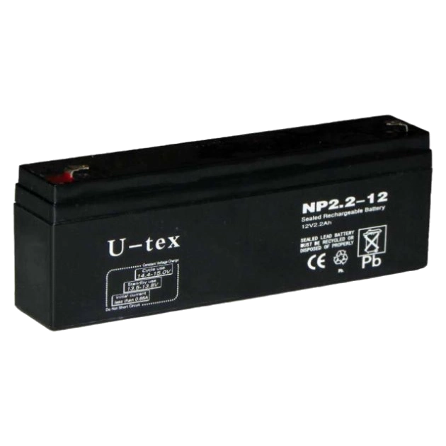 Акумулятор U-TEX 12В / 2,2 Ah