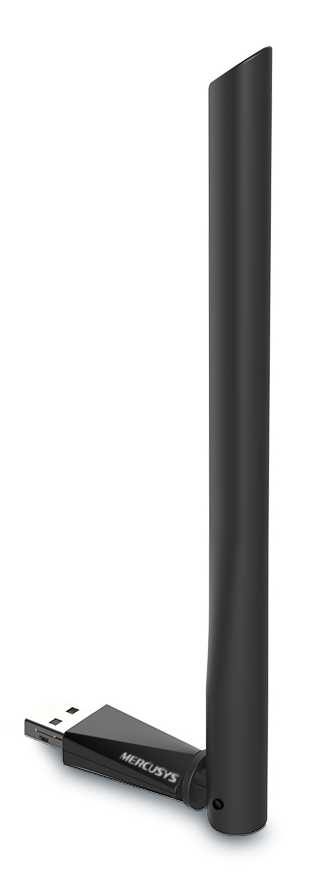 Адаптер Mercusys  MU6H Wi-Fi Black