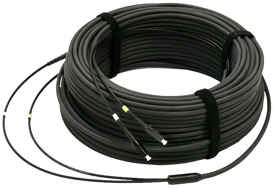 Патч-корд CMS LC/UPC-LC/UPC ММ 5mm, 3mm armored branch, 70m, Duplex (UPC-70LCLC(MM)D53(ON)OD)