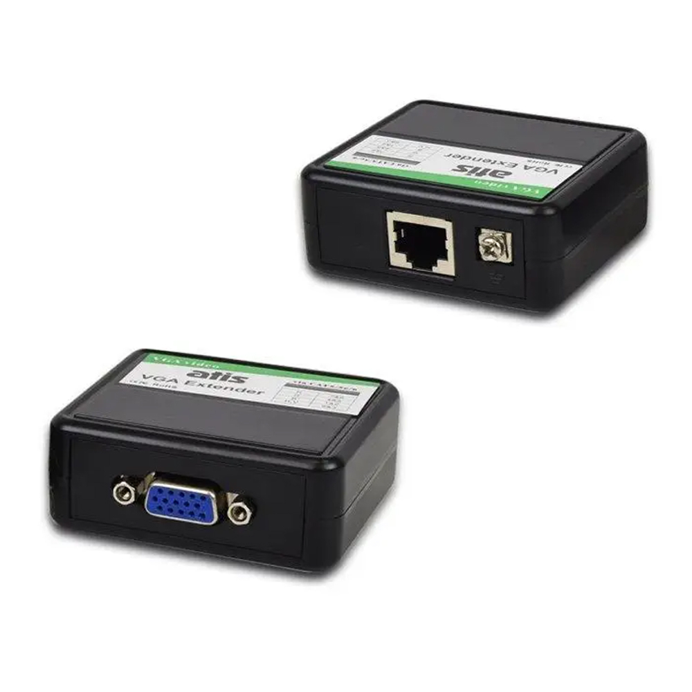 Приймач-передавач Viatec VGA Extender VGA-відео і RJ45