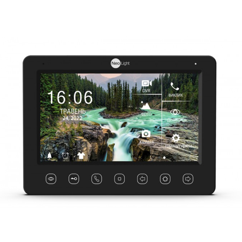 Відеодомофон Neolight Kappa+ HD Black