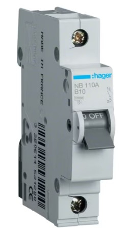 Автоматичний вимикач Hager NB110A
