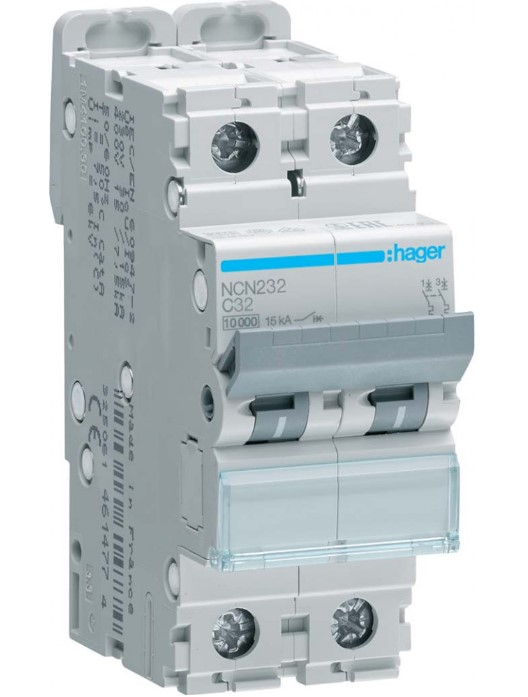 Автоматичний вимикач Hager NB132A