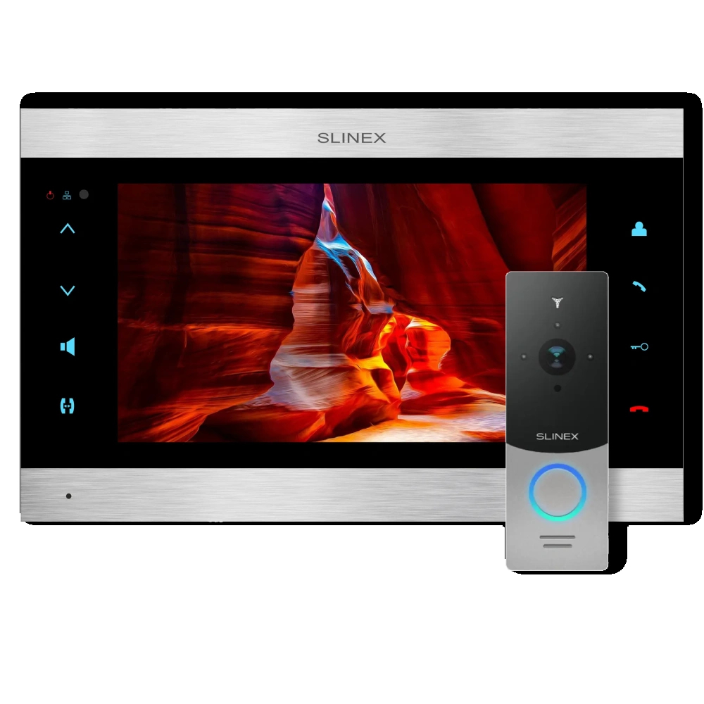 Комплект домофону Slinex SL-10N Cloud (silver + black)