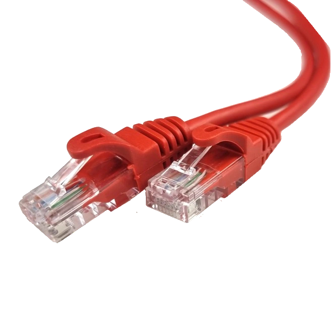 Патч-корд EServer UTP CAT5e 0.5 м Червоний