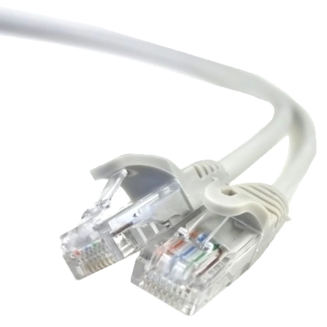 Патч-корд EServer UTP CAT5e 1м Білий