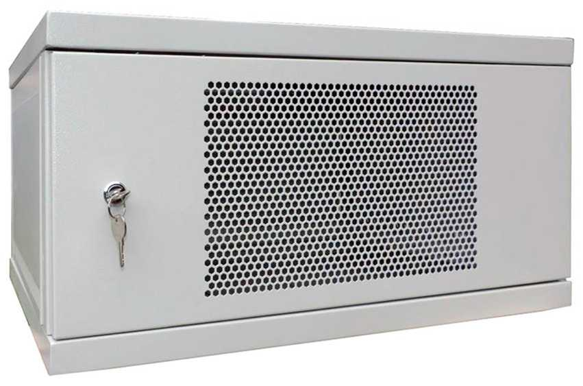 Шафа IPCOM СН-9U-06-06-ДП-1-7035 сіра (6220)