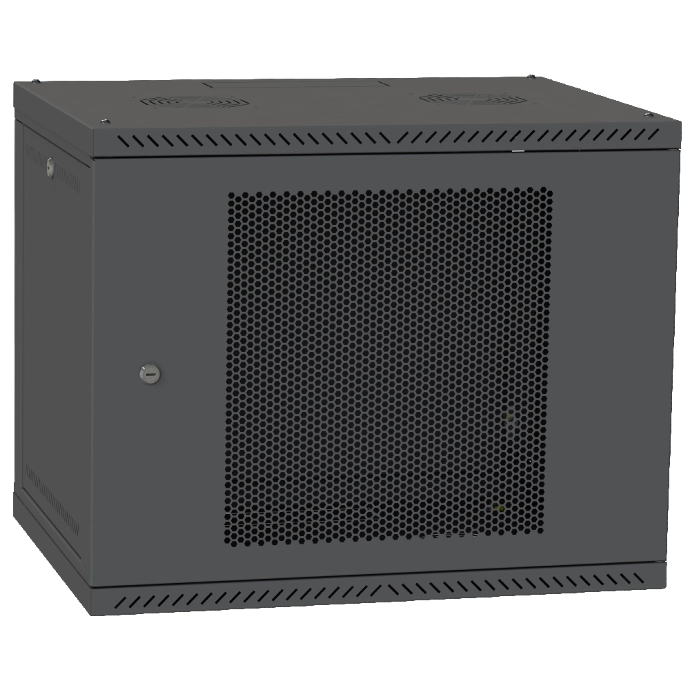 Шафа IPCOM 9U 600x600 перфоровані двері