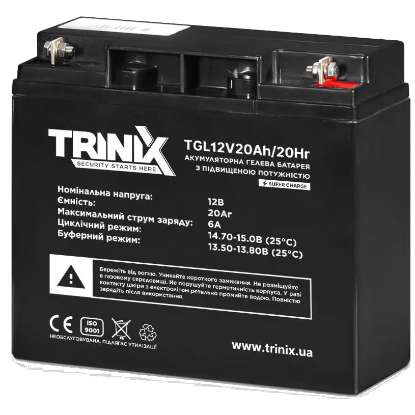 Акумулятор Trinix GEL 12V 20Ah