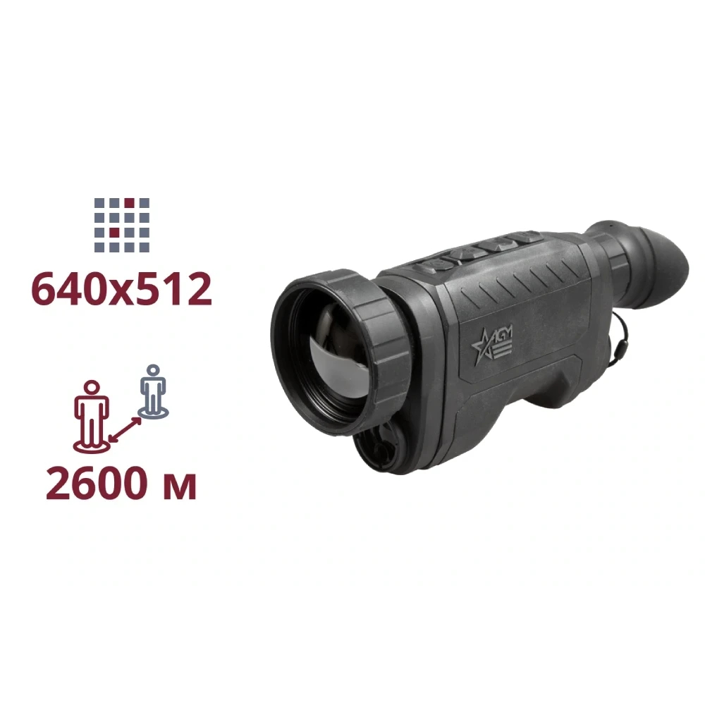 Тепловізійний приціл AGM Reach IR LRF 50-640