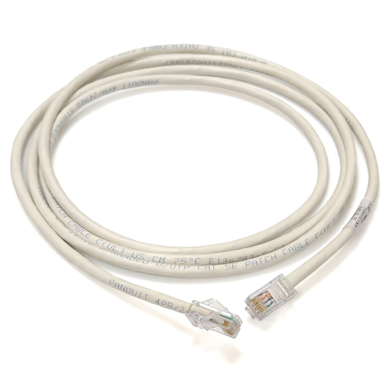 Патч-корд Panduit UTP, 3 м, кат. 5e, ,світлосірий NetKey (NK5EPC3MY)