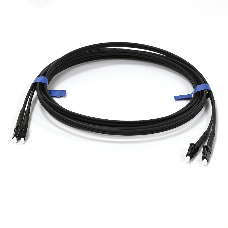 Патч-корд CMS LC/UPC-LC/UPC SM 3м Duplex чорний (UPC-3LCLC(SM)D(ON)BK)