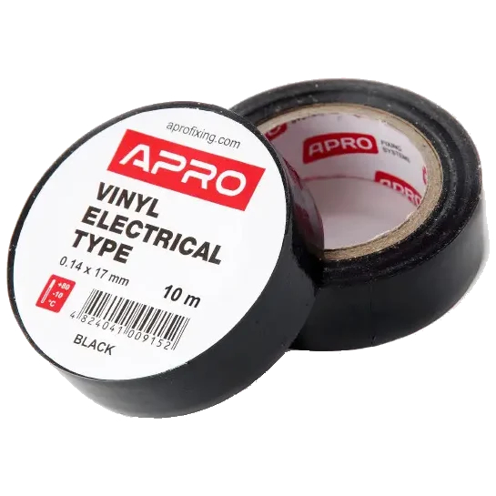 Ізолююча стрічка APRO 0.14х17 мм 10 м