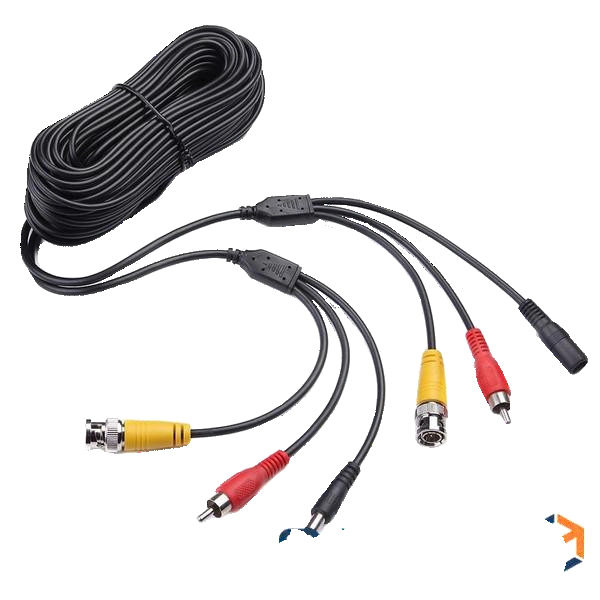 Розєм BNC Voltronic комбінований NC + DC + AV 10m