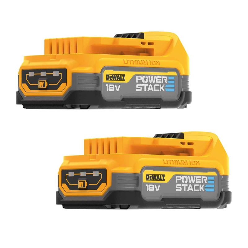 Набір акумуляторних батарей DeWALT PowerStack DC DCBP034E2
