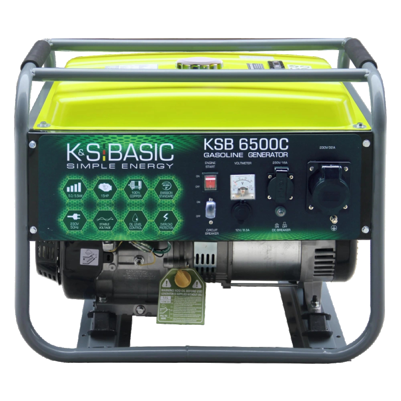 Бензиновий генератор Konner&Sohnen Basic KSB 6500C