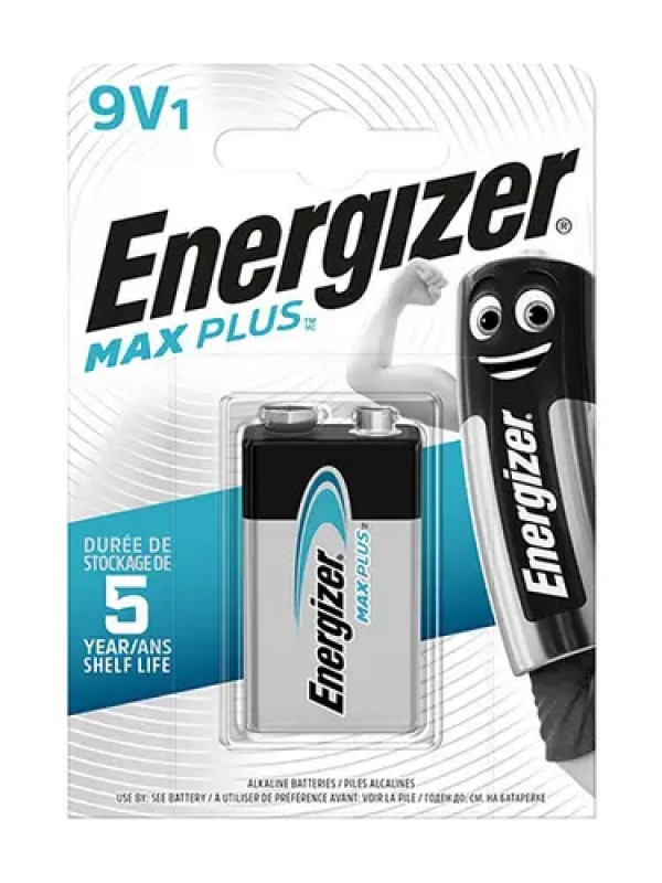 Батарейка Energizer Max Plus 9V