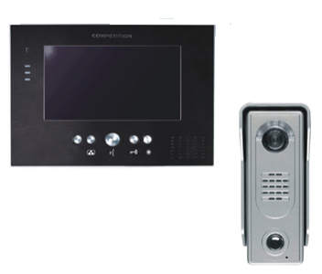 Комплект домофону Competition MT373C-CK silver + SAC5C