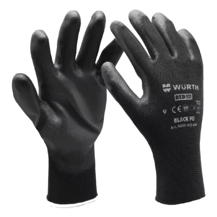 Рукавиці Wurth Black PU р.9