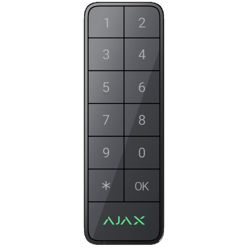 Клавіатура Ajax Superior Keypad Outdoor Fibra graphite