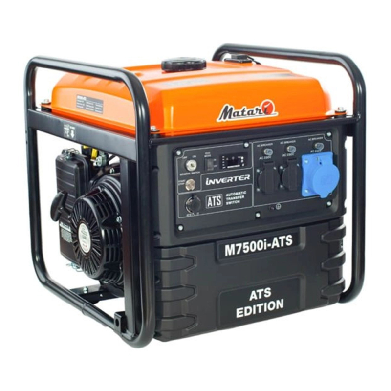 Інверторний бензиновий генератор MATARI M7500I-ATS 7.5 кВт
