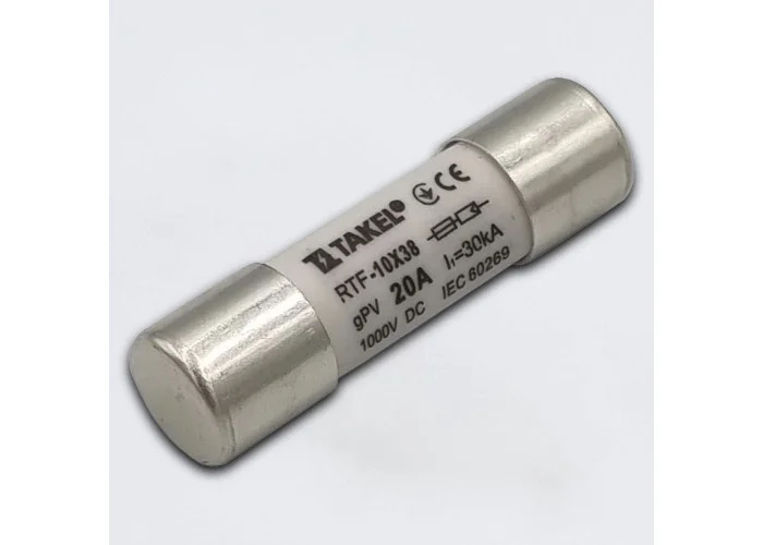 Плавкий запобіжник Takel RTF 10х38 15А 1000V DC