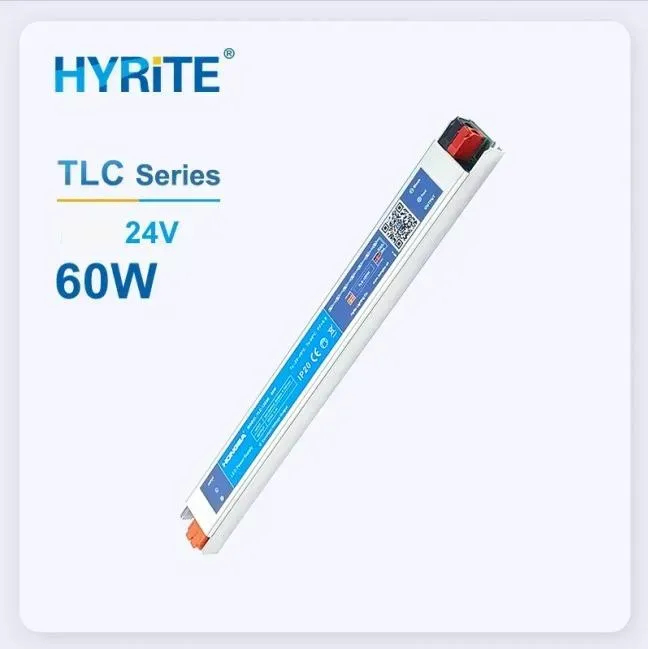 блок живлення для LED-стрічки HYRITE 60W DC24V з клемою для внутрішнього використання (TLC-24E60)