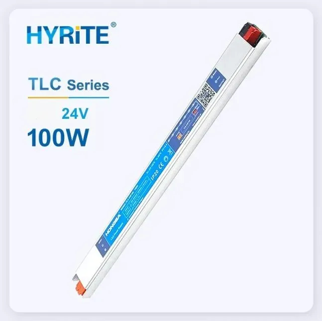 блок живлення для LED-стрічки HYRITE 100W DC24V з клемою для внутрішнього використання (TLC-24E100)