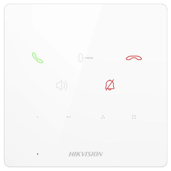 Аудіодомофон Hikvision DS-KH6000-E1/White
