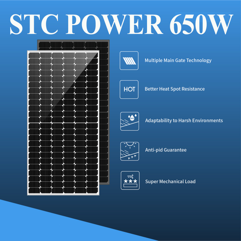 Сонячна панель BIG Solar650W144C