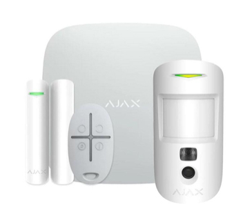 Комплект безпровідної сигналізації Ajax HubKit 2 білий (white) EU