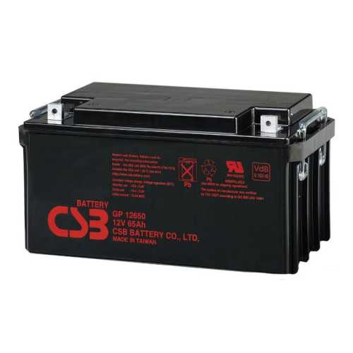 Акумуляторна батарея CSB GP12650 12V 65Ah