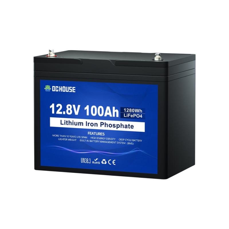 Акумулятор DC HOUSE LiFePO4 12.8V 100Ah Bluetooth (ECO-LFP1210003)