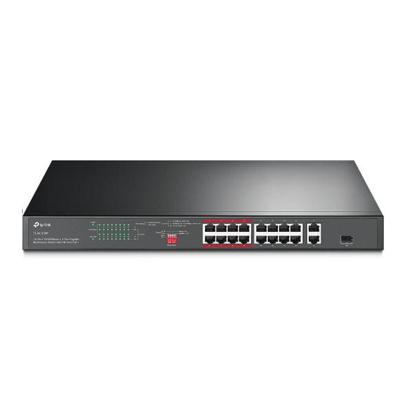 POE комутатор TP-Link TL-SL1218P Black