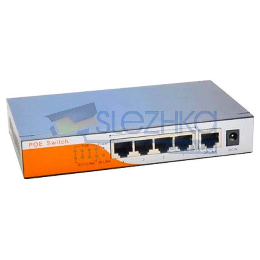 POE комутатор Atis PoE-1006-4P